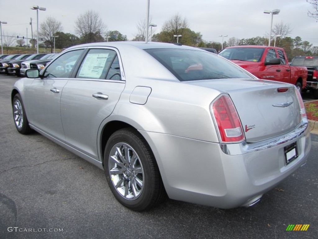 2012 300 Limited - Bright Silver Metallic / Black photo #2