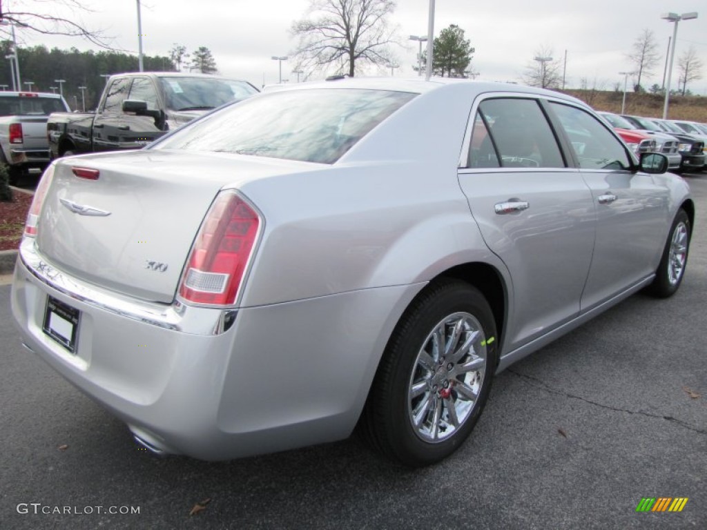 2012 300 Limited - Bright Silver Metallic / Black photo #3