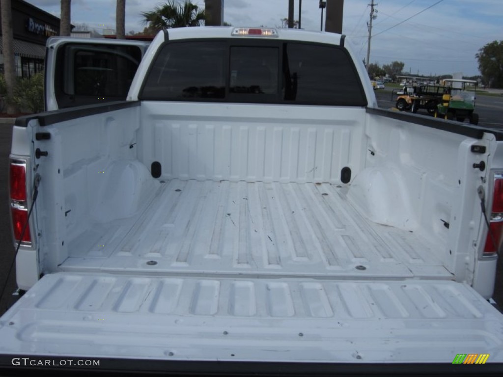 2011 F150 Lariat SuperCrew - Oxford White / Black photo #43