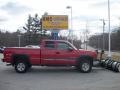2003 Victory Red Chevrolet Silverado 2500HD LT Extended Cab 4x4  photo #1