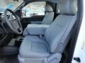 Steel Gray Interior Photo for 2012 Ford F150 #62161819