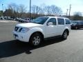 2011 Avalanche White Nissan Pathfinder S 4x4  photo #1