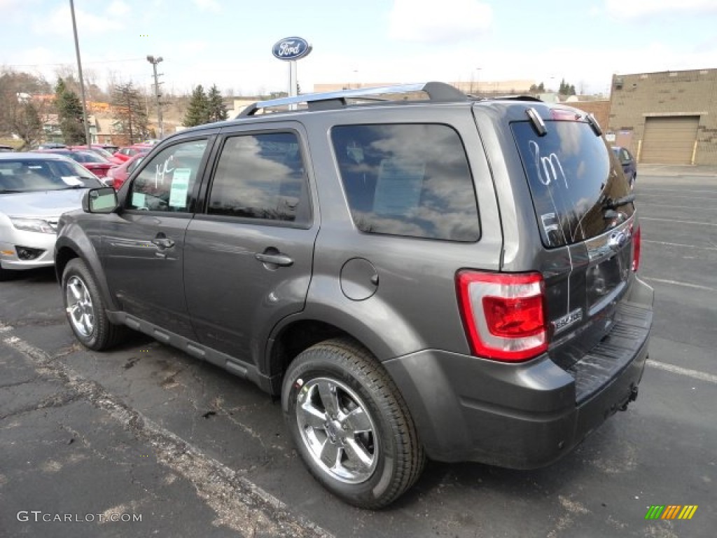 2012 Escape Limited V6 4WD - Sterling Gray Metallic / Charcoal Black photo #4