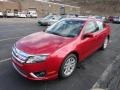 2012 Red Candy Metallic Ford Fusion SEL  photo #5