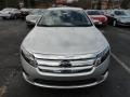 Ingot Silver Metallic 2012 Ford Fusion SEL V6 AWD Exterior