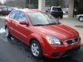 2011 Tropical Red Kia Rio LX  photo #2