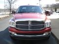 2007 Inferno Red Crystal Pearl Dodge Ram 1500 SLT Quad Cab 4x4  photo #3