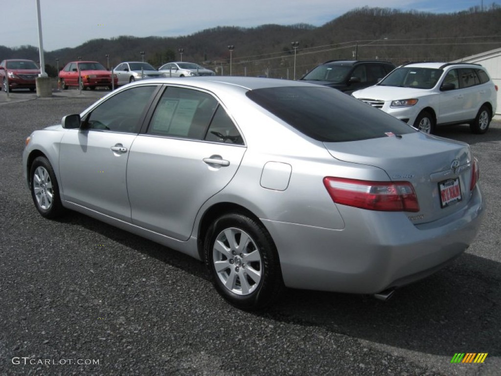 2008 Camry XLE V6 - Classic Silver Metallic / Ash photo #8