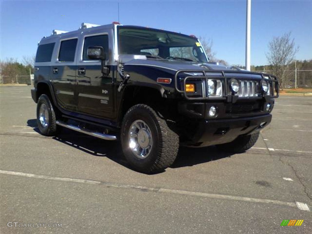 2007 H2 SUV - Black / Ebony Black photo #1