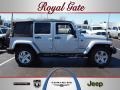 Bright Silver Metallic - Wrangler Unlimited Sahara 4x4 Photo No. 1