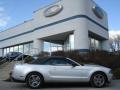 2011 Ingot Silver Metallic Ford Mustang V6 Premium Convertible  photo #1