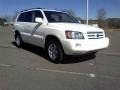 Super White 2005 Toyota Highlander I4