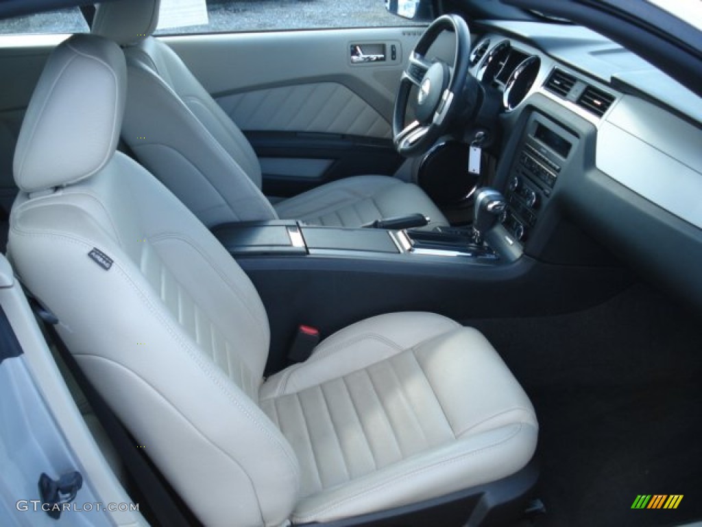 2011 Mustang V6 Premium Convertible - Ingot Silver Metallic / Stone photo #15