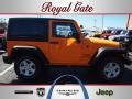 2012 Dozer Yellow Jeep Wrangler Sport S 4x4  photo #1