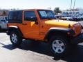 2012 Dozer Yellow Jeep Wrangler Sport S 4x4  photo #2