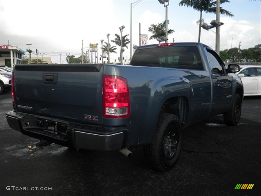 2007 Sierra 1500 Classic SL Regular Cab - Stealth Gray Metallic / Dark Titanium photo #14