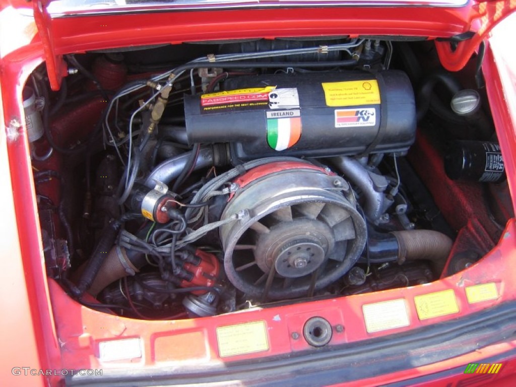 1974 Porsche 911 Coupe Engine Photos