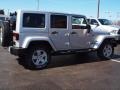 Bright Silver Metallic - Wrangler Unlimited Sahara 4x4 Photo No. 3