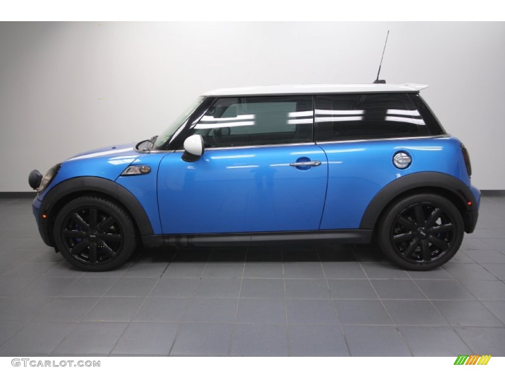 Laser Blue Metallic 2007 Mini Cooper S Hardtop Exterior Photo #62171811