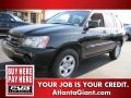 Black 2003 Toyota Highlander V6