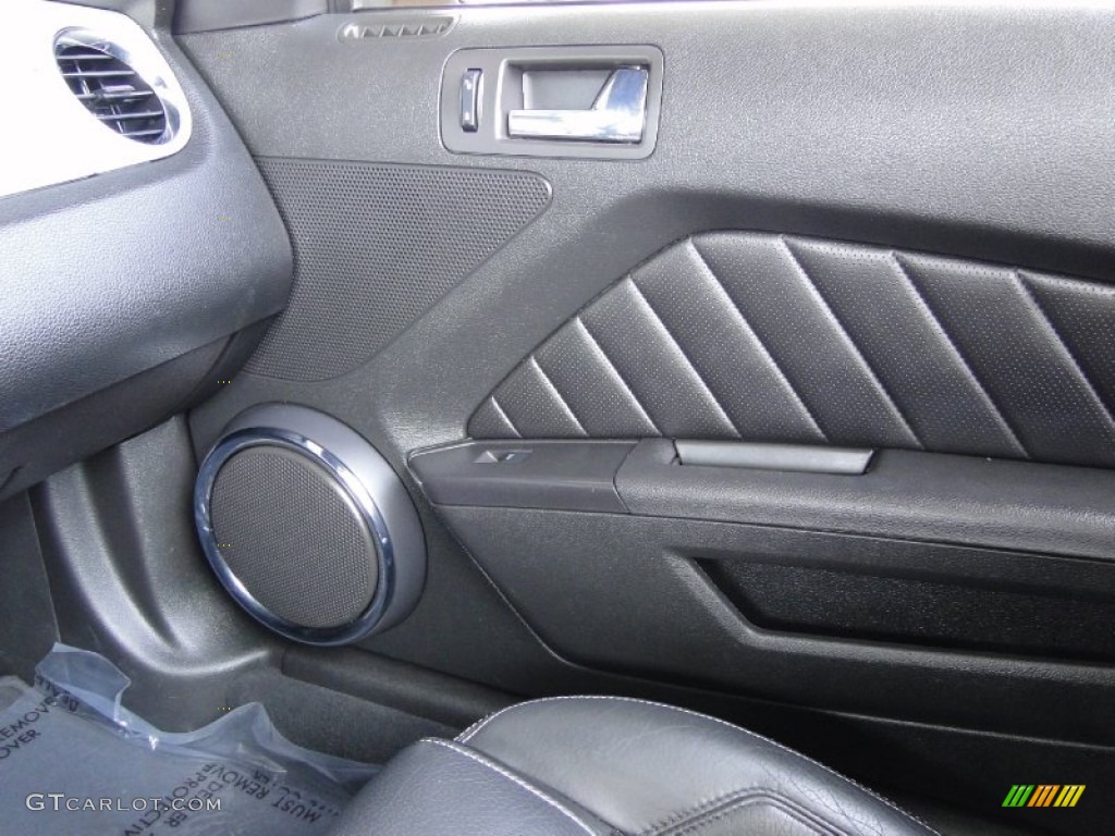 2010 Mustang V6 Premium Convertible - Sunset Gold Metallic / Charcoal Black photo #25