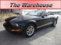 2005 Black Ford Mustang V6 Premium Convertible  photo #1