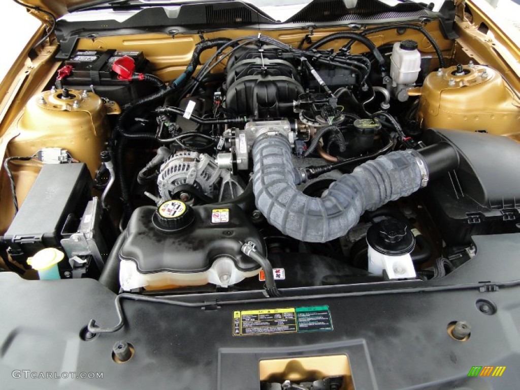 2010 Ford Mustang V6 Premium Convertible 4.0 Liter SOHC 12-Valve V6 Engine Photo #62173996