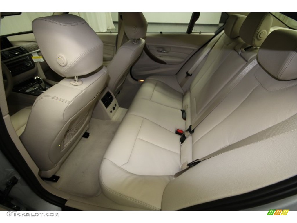 2012 BMW 3 Series 328i Sedan Rear Seat Photo #62174757