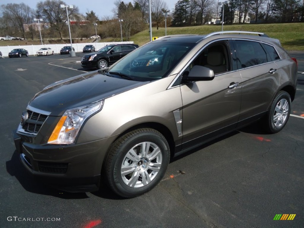 Mocha Steel Metallic 2012 Cadillac SRX Luxury Exterior Photo #62175316