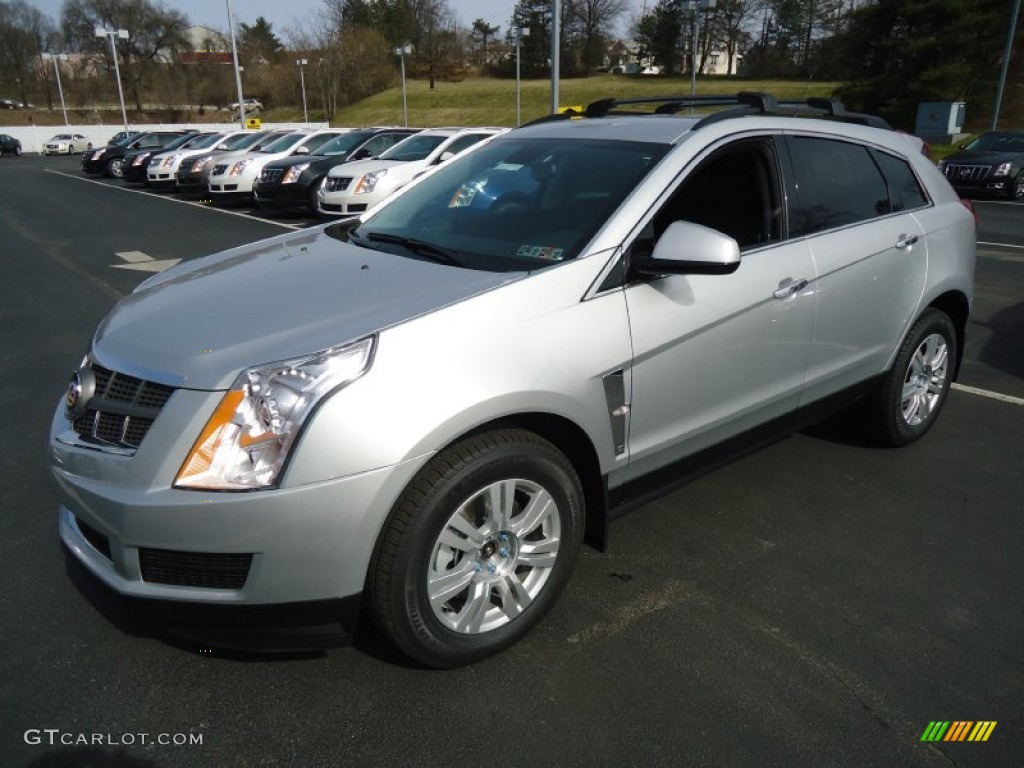 Radiant Silver Metallic 2012 Cadillac SRX FWD Exterior Photo #62175730