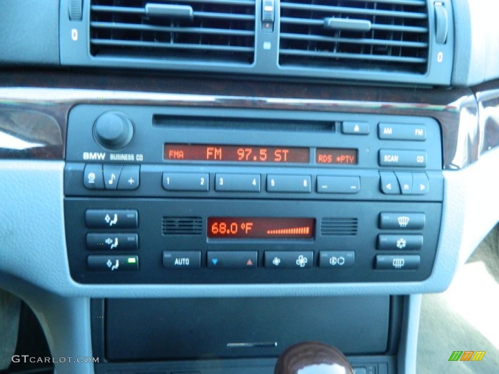 2001 3 Series 330i Coupe - Titanium Silver Metallic / Grey photo #16