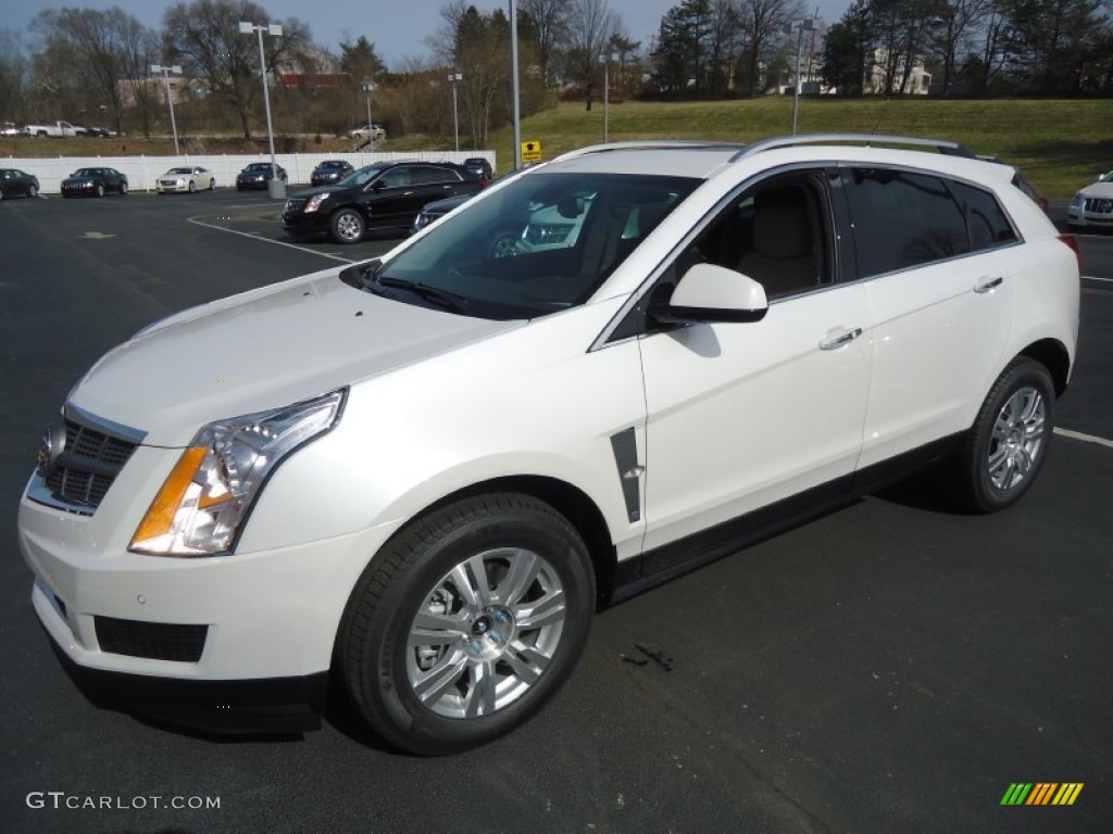 Platinum Ice Tricoat 2012 Cadillac SRX Luxury Exterior Photo #62177005