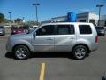 2012 Alabaster Silver Metallic Honda Pilot EX-L  photo #2