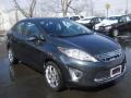 2011 Monterey Grey Metallic Ford Fiesta SEL Sedan  photo #14