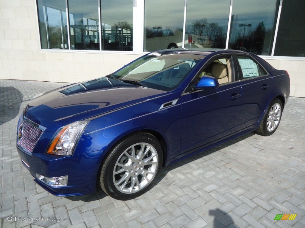 Opulent Blue Metallic 2012 Cadillac CTS 4 3.6 AWD Sedan Exterior Photo #62178532