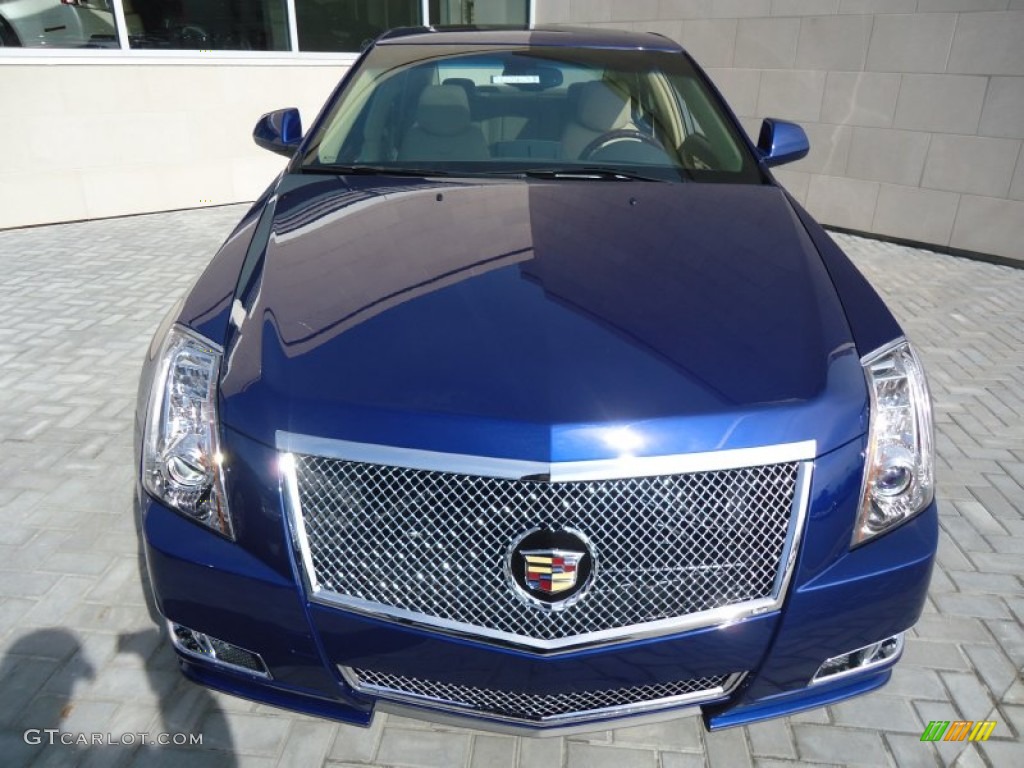 Opulent Blue Metallic 2012 Cadillac CTS 4 3.6 AWD Sedan Exterior Photo #62178535