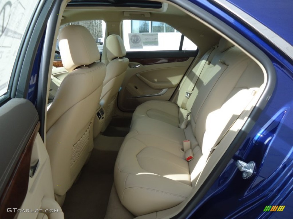 2012 Cadillac CTS 4 3.6 AWD Sedan Rear Seat Photo #62178646