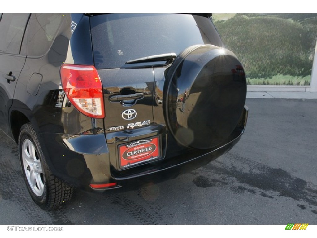 2008 RAV4 4WD - Black / Ash photo #22