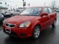 2011 Tropical Red Kia Rio LX  photo #1