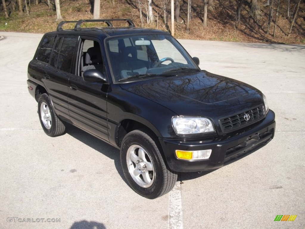 2000 RAV4 4WD - Black / Gray photo #8