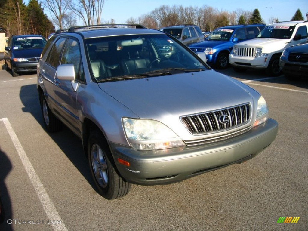 2001 RX 300 AWD - Millennium Silver Metallic / Black photo #1