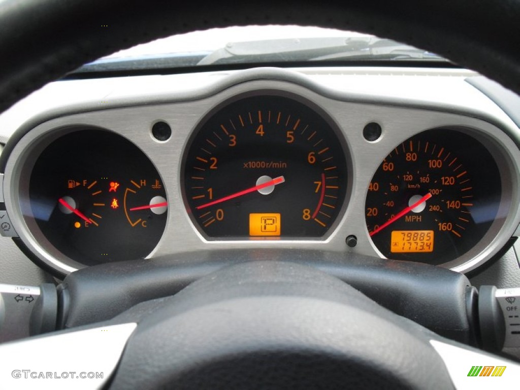 2004 350Z Touring Roadster - Daytona Blue Metallic / Frost photo #19