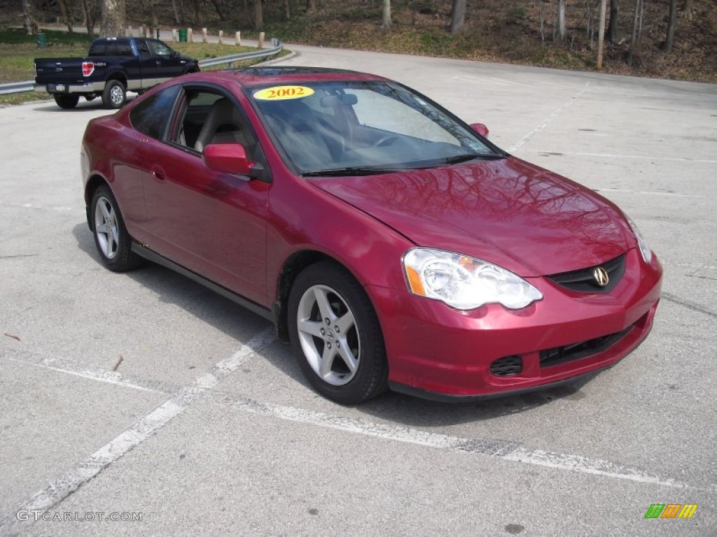 2002 RSX Sports Coupe - Firepepper Red Pearl / Titanium photo #8