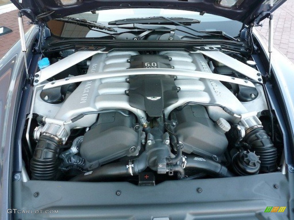 2006 Aston Martin DB9 Volante 6.0 Liter DOHC 48 Valve V12 Engine Photo #62184037