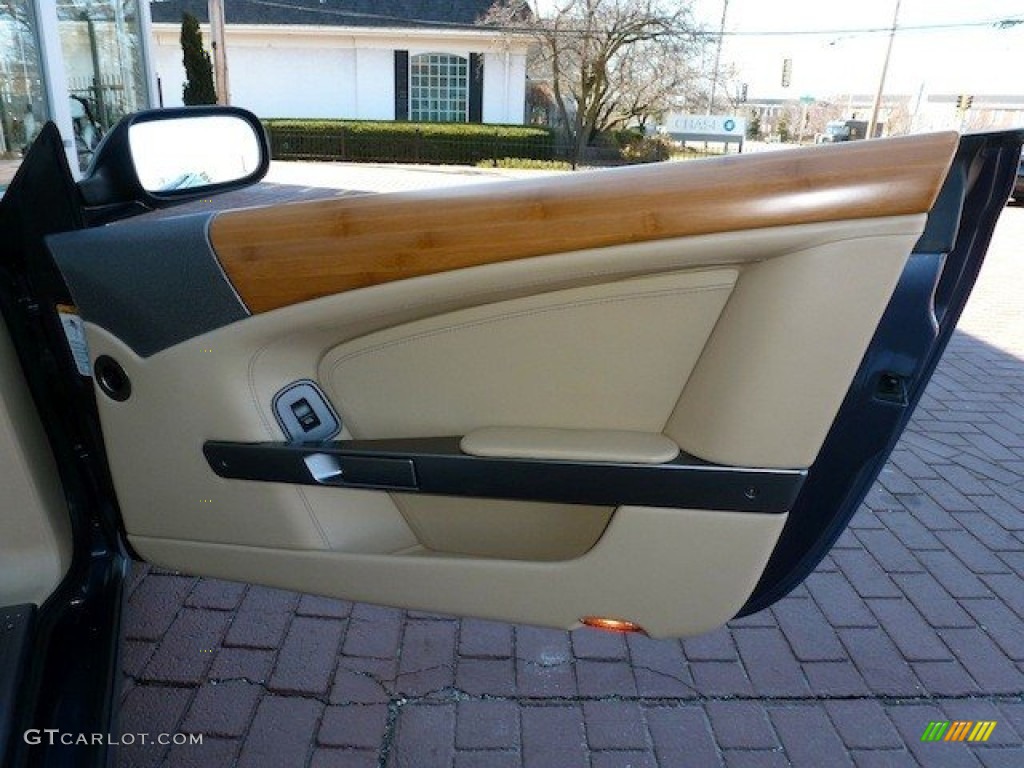 2006 Aston Martin DB9 Volante Sandstorm Door Panel Photo #62184214