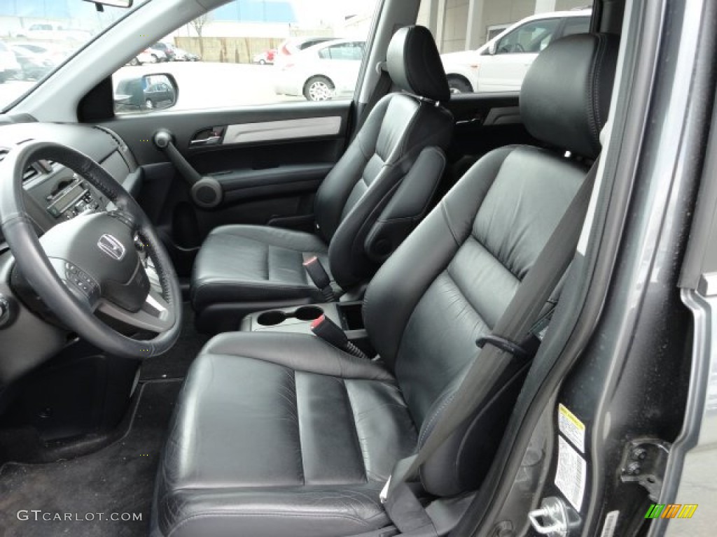 Black Interior 2010 Honda CR-V EX-L AWD Photo #62184598