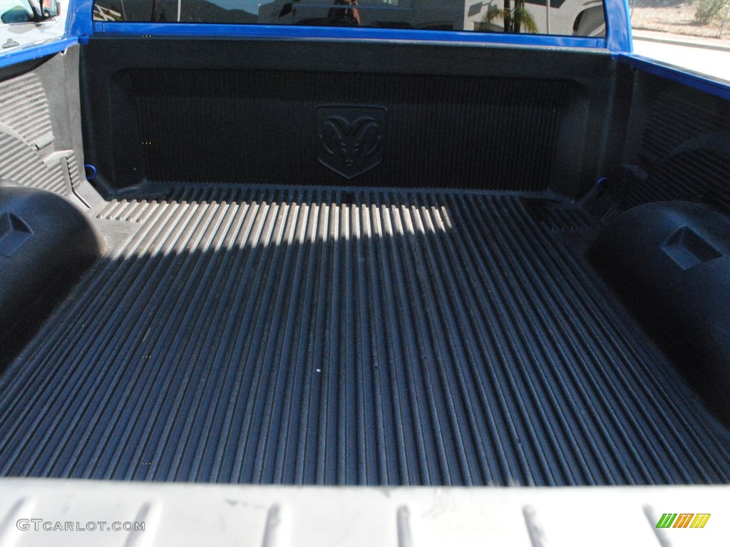 2007 Ram 1500 Big Horn Edition Quad Cab - Electric Blue Pearl / Medium Slate Gray photo #9