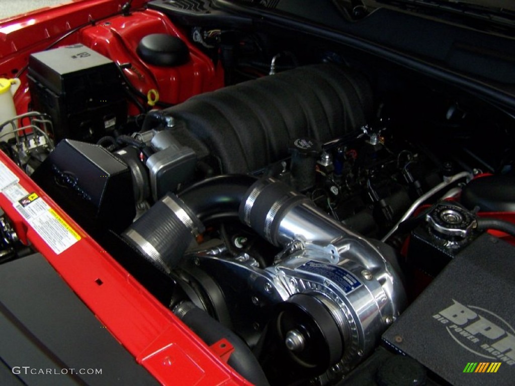 2009 Dodge Challenger SRT8 6.1 Liter ProCharger Supercharged SRT HEMI OHV 16-Valve V8 Engine Photo #62185239