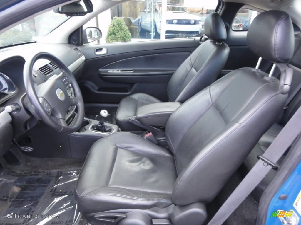 Ebony Interior 2006 Chevrolet Cobalt SS Coupe Photo #62186707