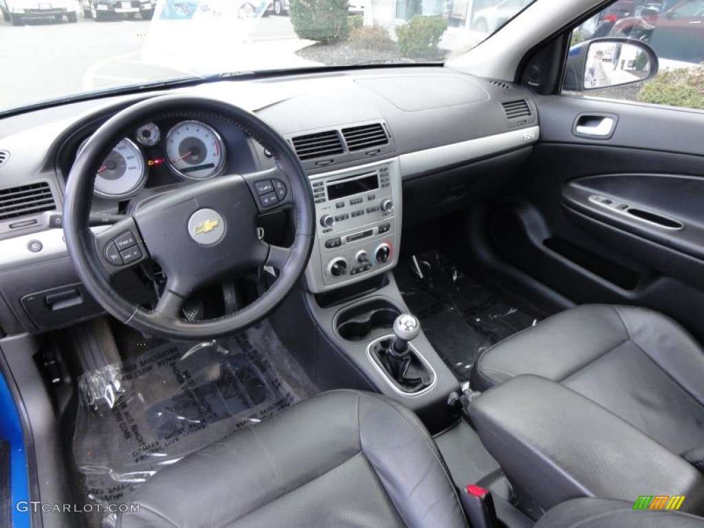 Ebony Interior 2006 Chevrolet Cobalt SS Coupe Photo #62186737